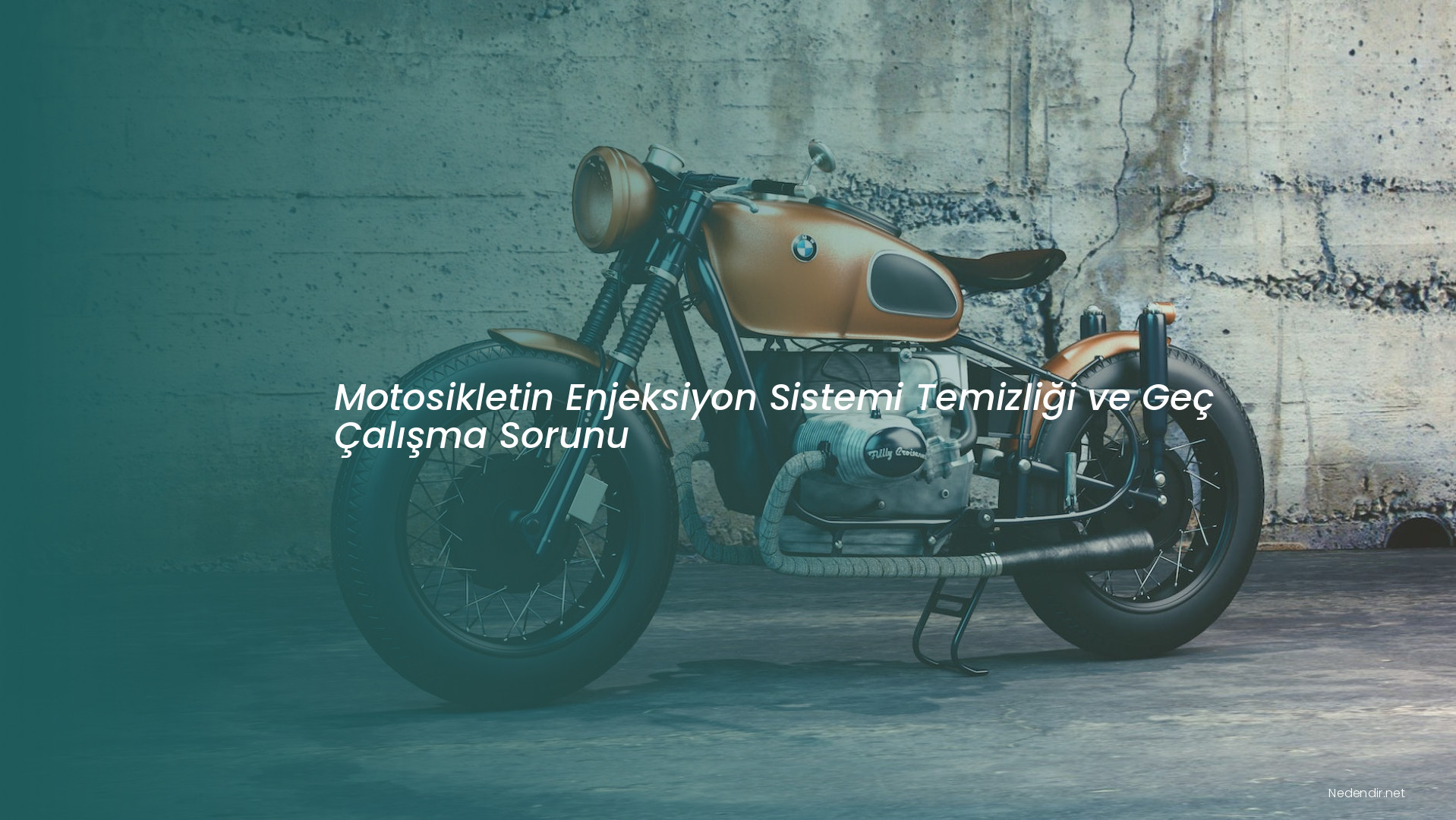 Motosikletin Enjeksiyon Sistemi Temizliği ve Geç Çalışma Sorunu