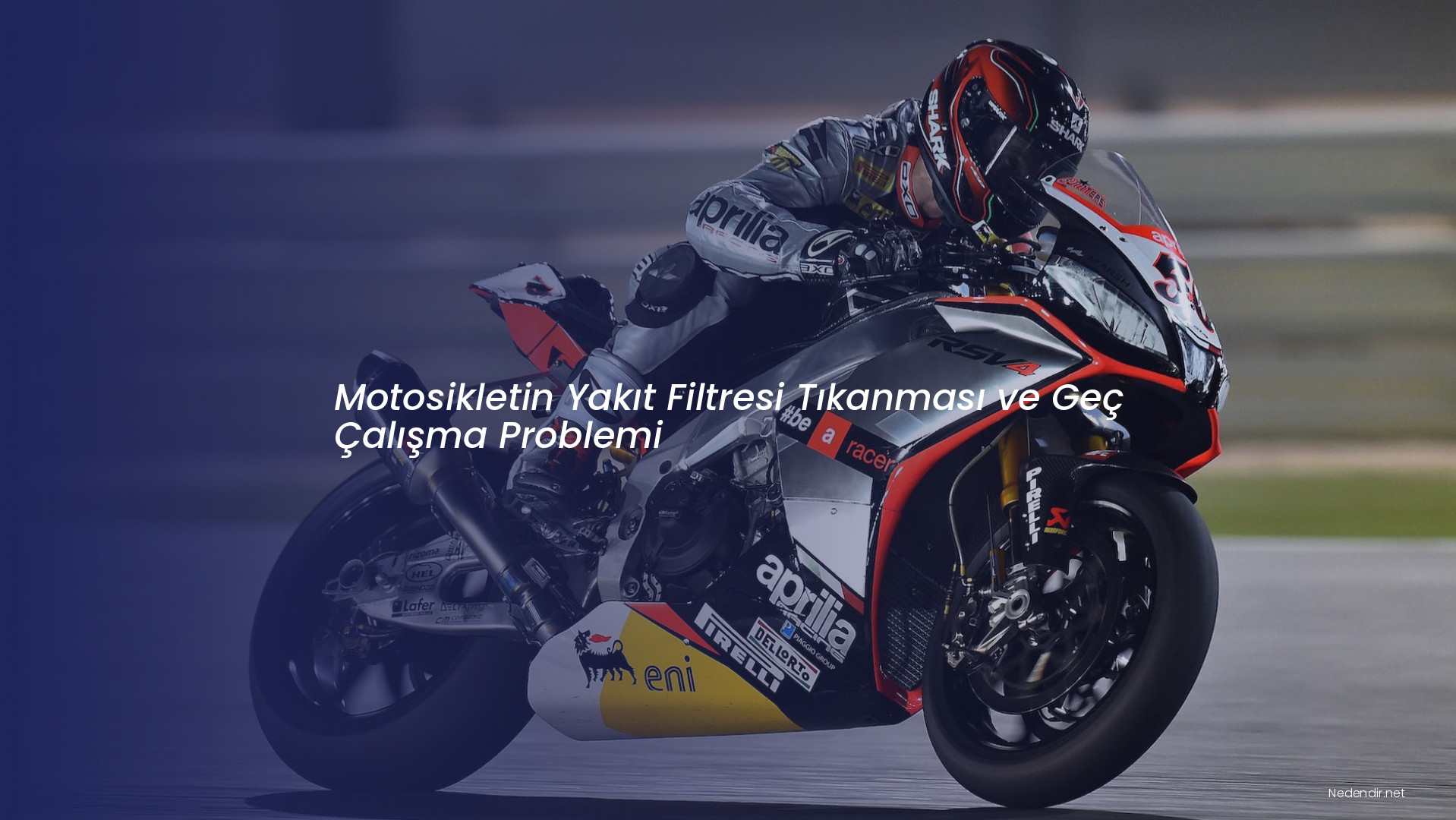 Motosikletin Yakıt Filtresi Tıkanması ve Geç Çalışma Problemi