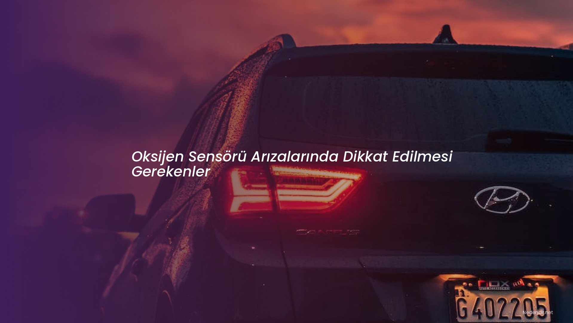 Oksijen Sensörü Arızalarında Dikkat Edilmesi Gerekenler