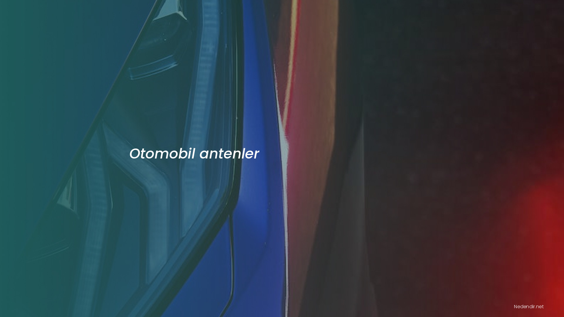 Otomobil antenler