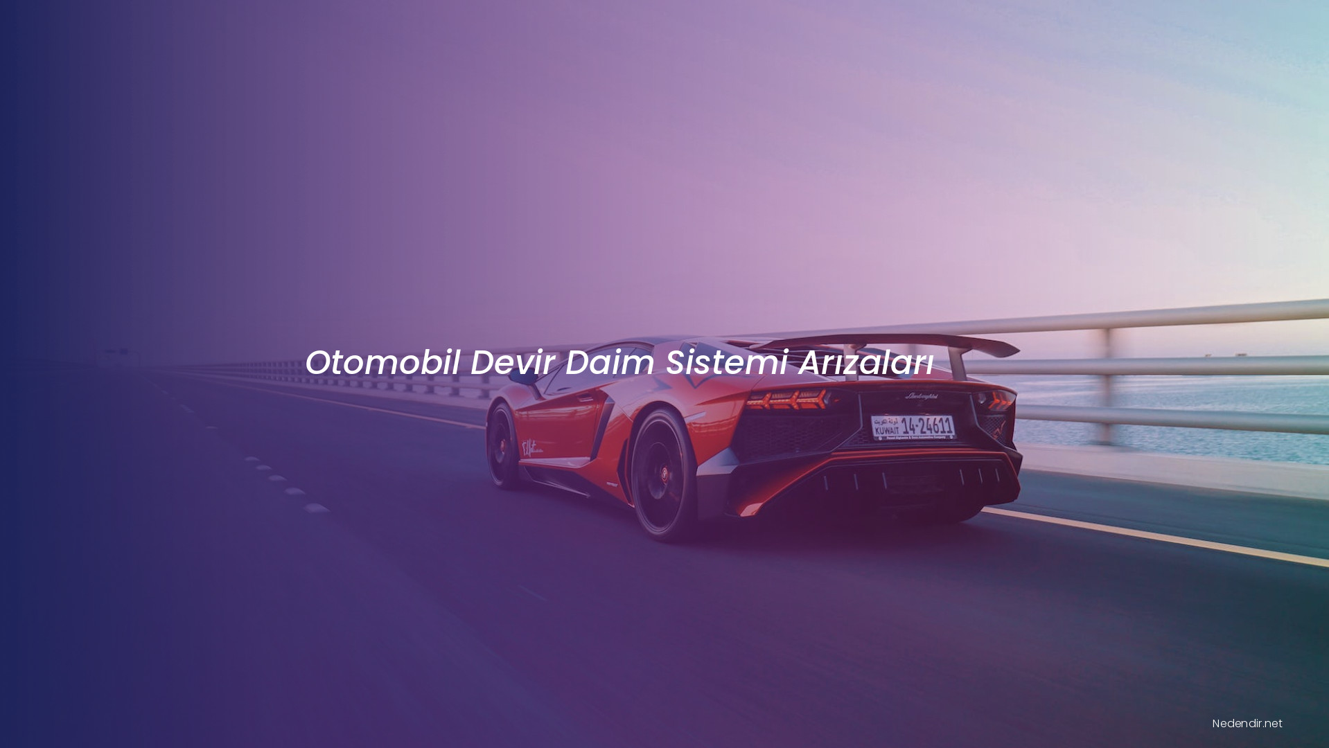 Otomobil Devir Daim Sistemi Arızaları