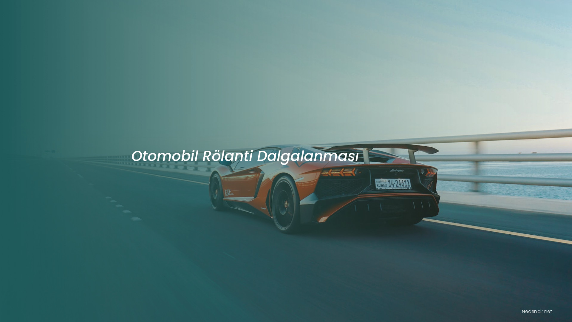 Otomobil Rölanti Dalgalanması