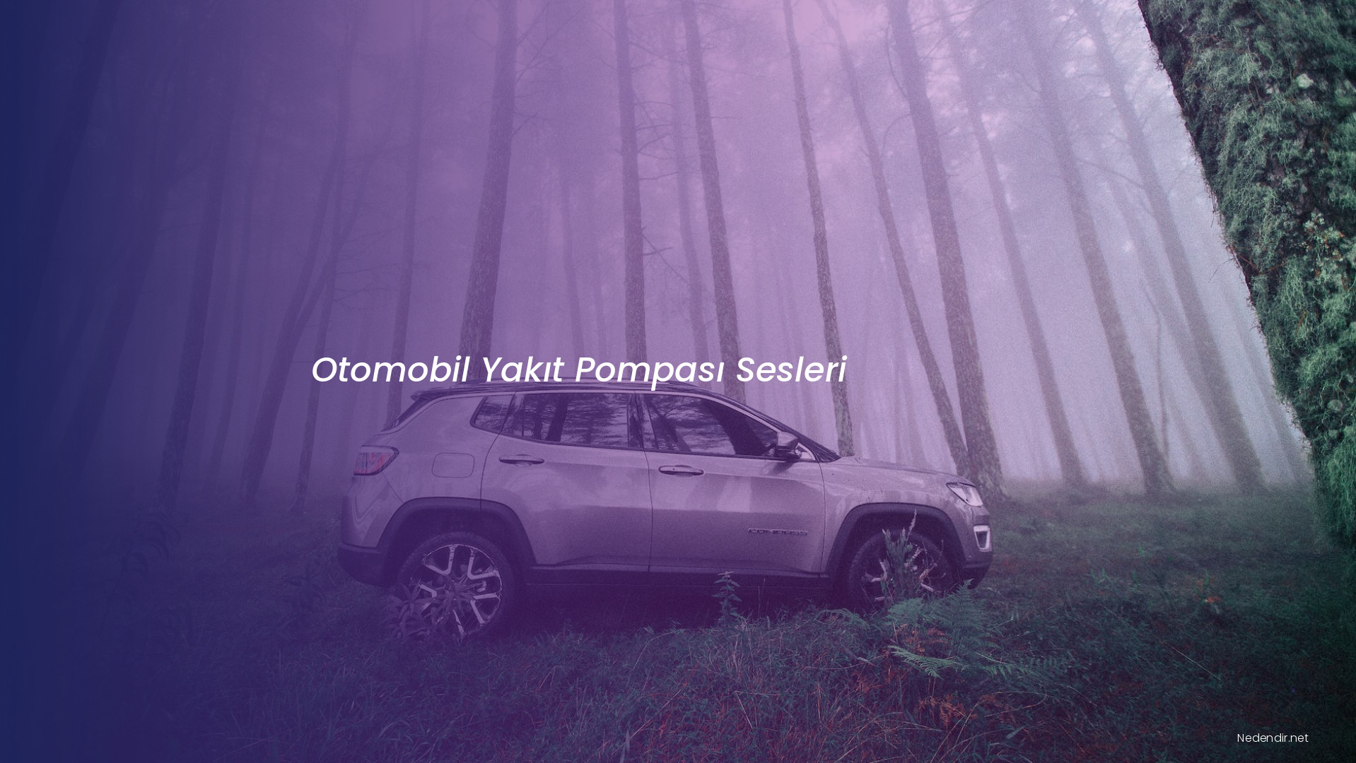 Otomobil Yakıt Pompası Sesleri
