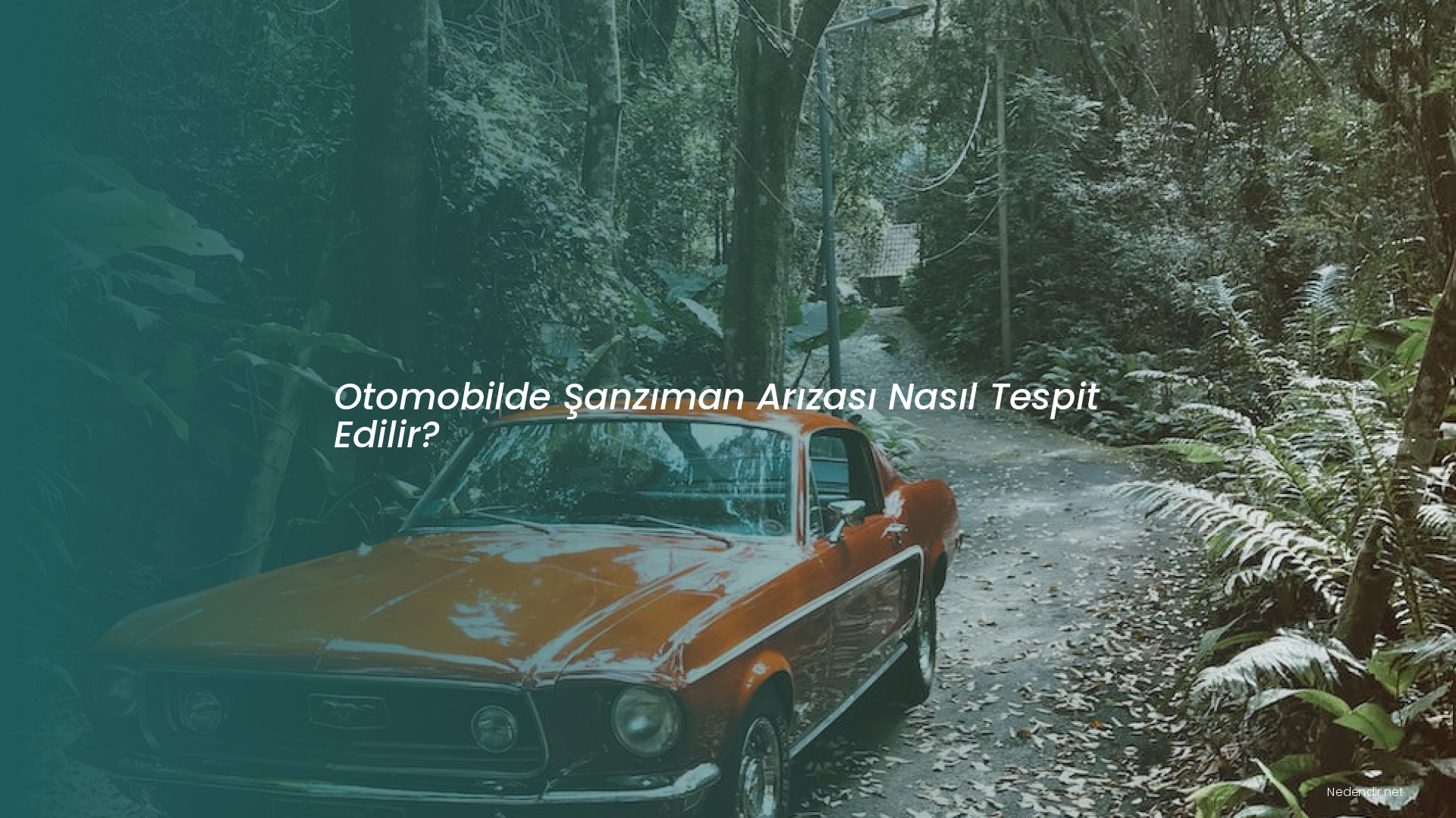 Otomobilde Şanzıman Arızası Nasıl Tespit Edilir?