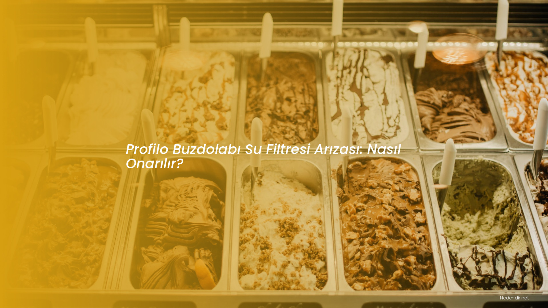 Profilo Buzdolabı Su Filtresi Arızası: Nasıl Onarılır?