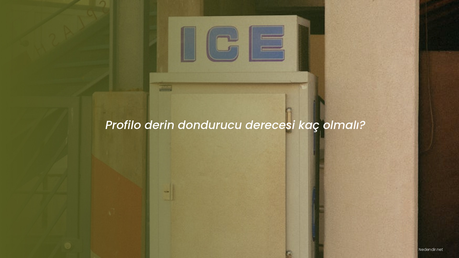 Profilo derin dondurucu derecesi kaç olmalı? Profilo derin dondurucu derecesi kaç olmalı?