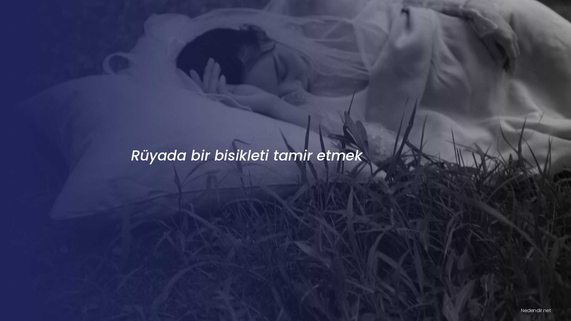 Rüyada bir bisikleti tamir etmek