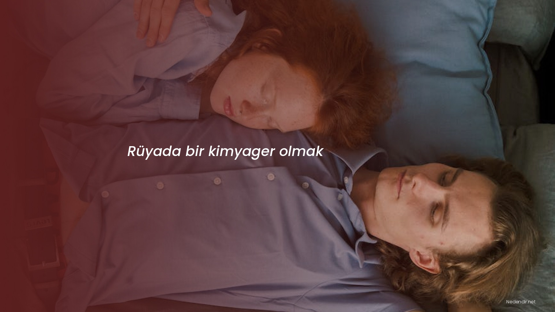 Rüyada bir kimyager olmak