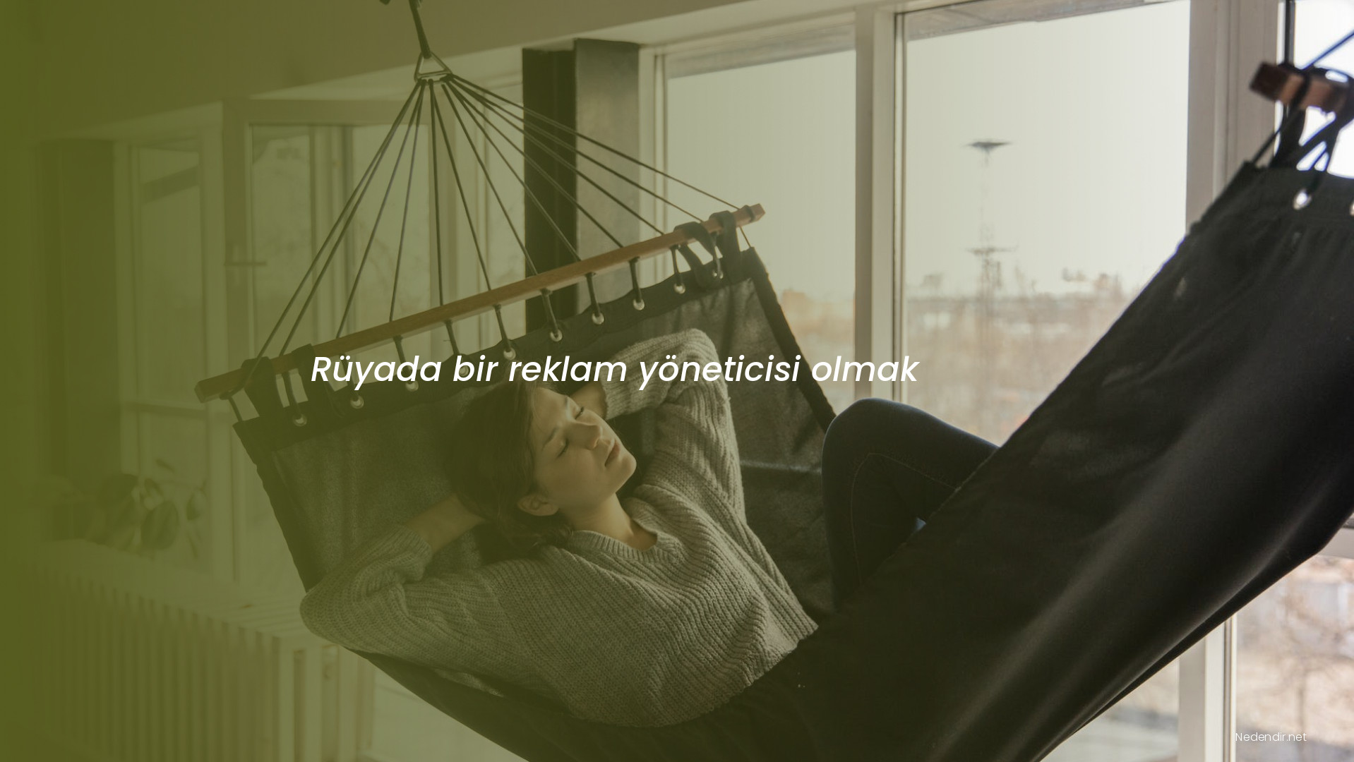 Rüyada bir reklam yöneticisi olmak