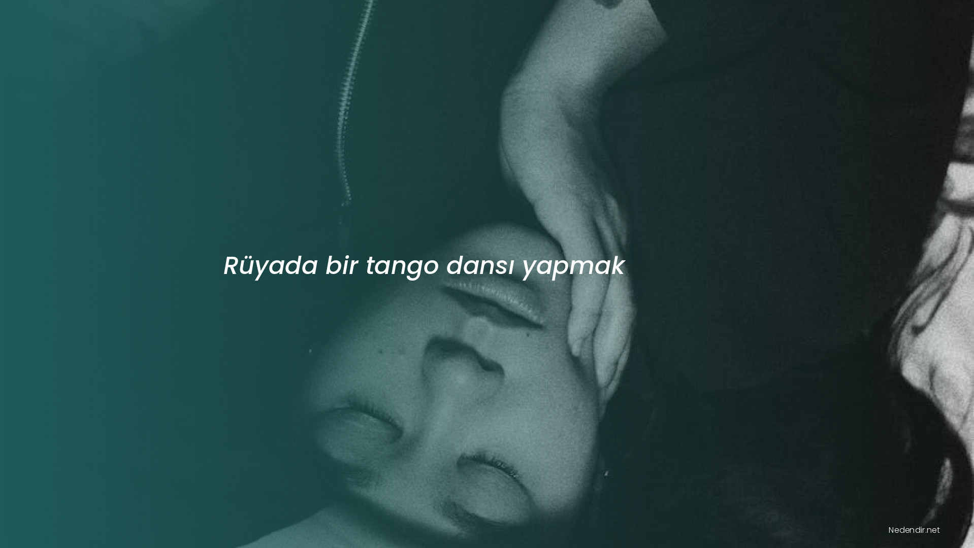 Rüyada bir tango dansı yapmak