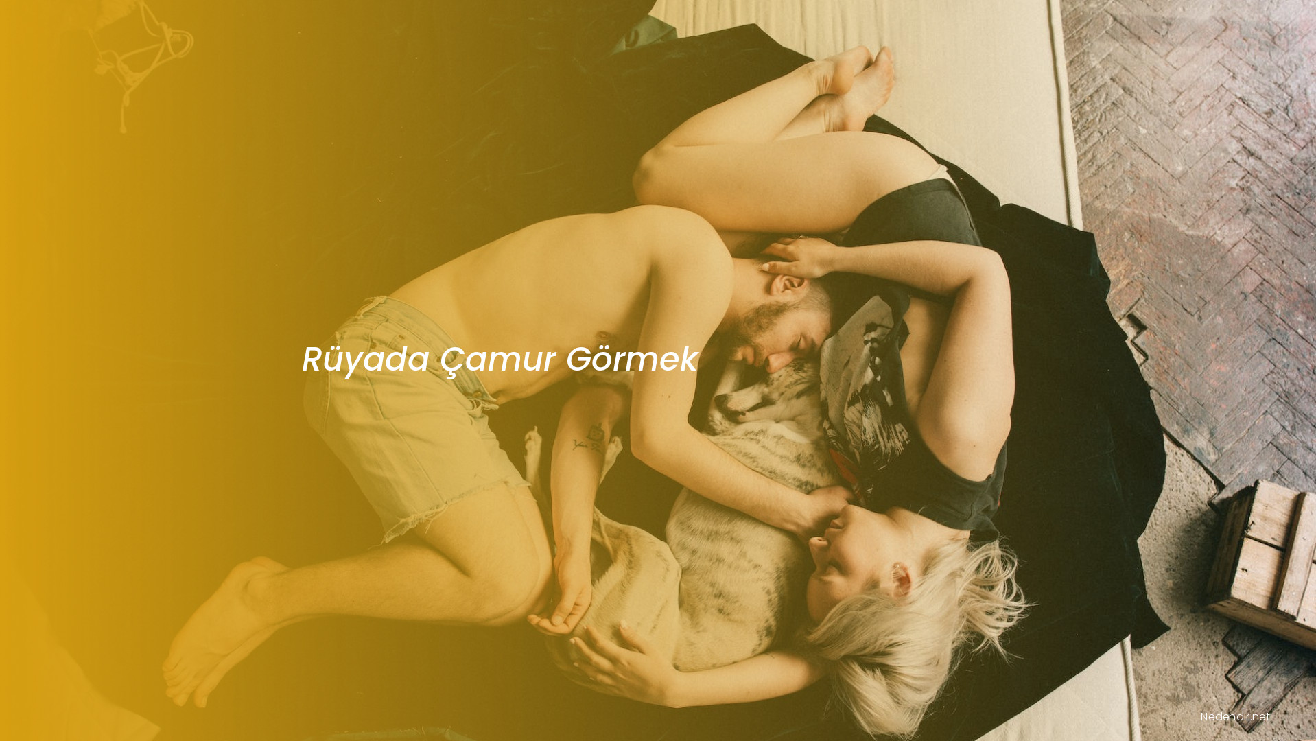 Rüyada Çamur Görmek