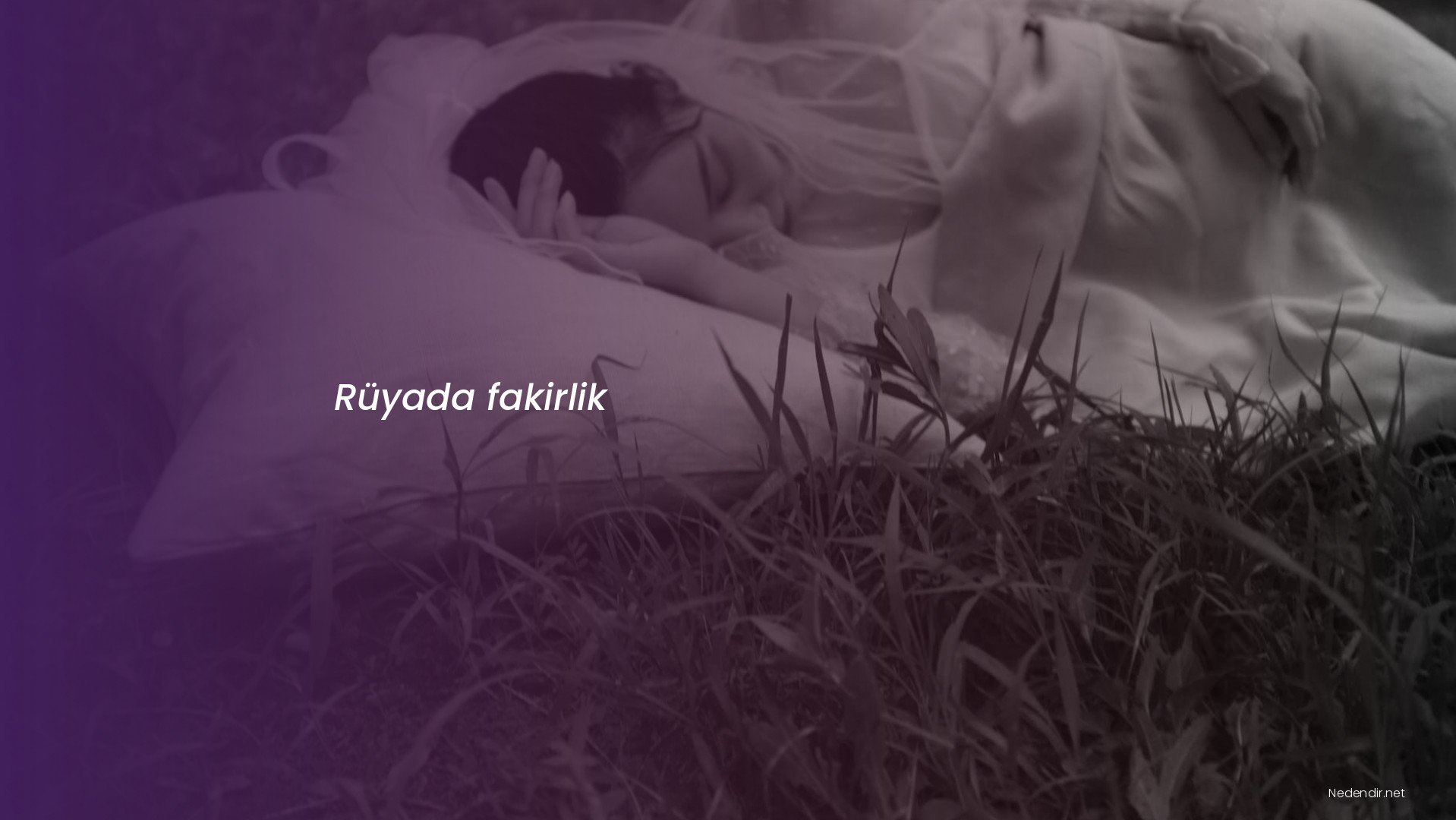 Rüyada fakirlik Rüyada fakirlik