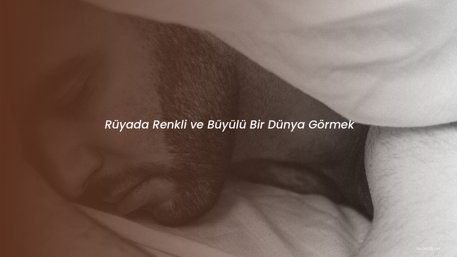 Rüyada Renkli ve Büyülü Bir Dünya Görmek Rüyada Renkli ve Büyülü Bir Dünya Görmek