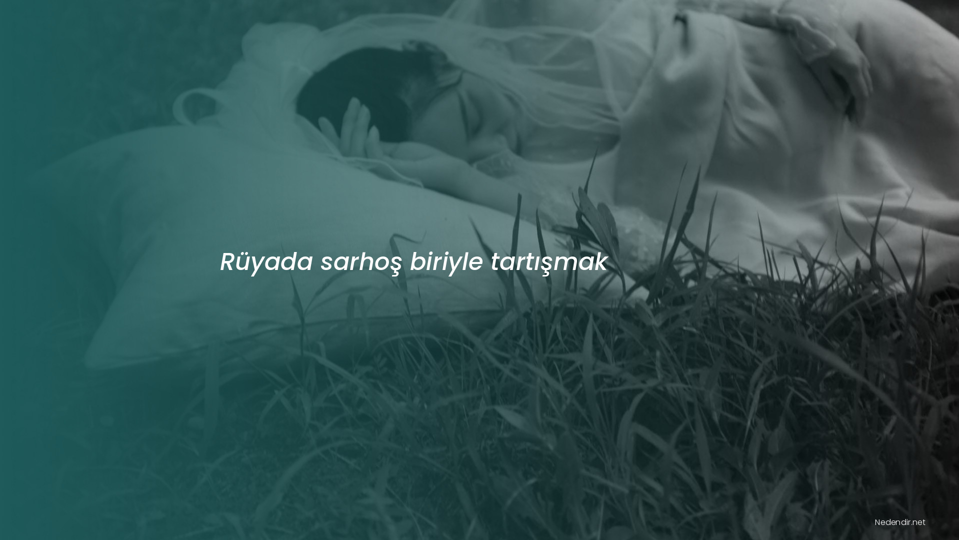 Rüyada sarhoş biriyle tartışmak