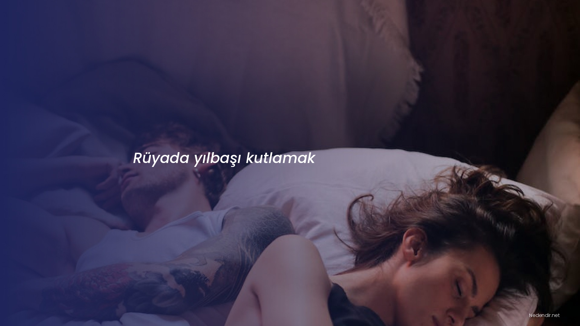 Rüyada yılbaşı kutlamak