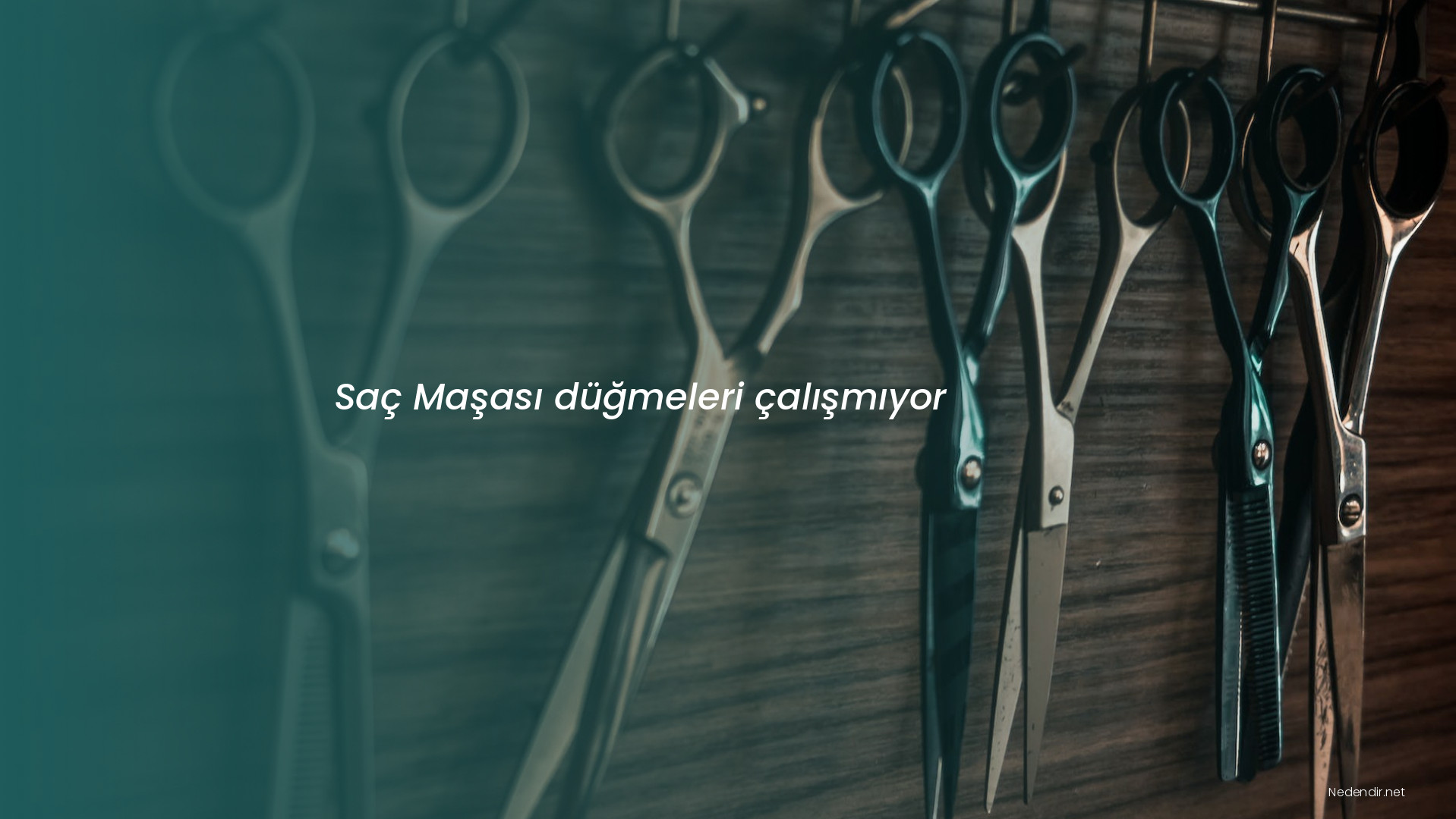 Saç Maşası düğmeleri çalışmıyor