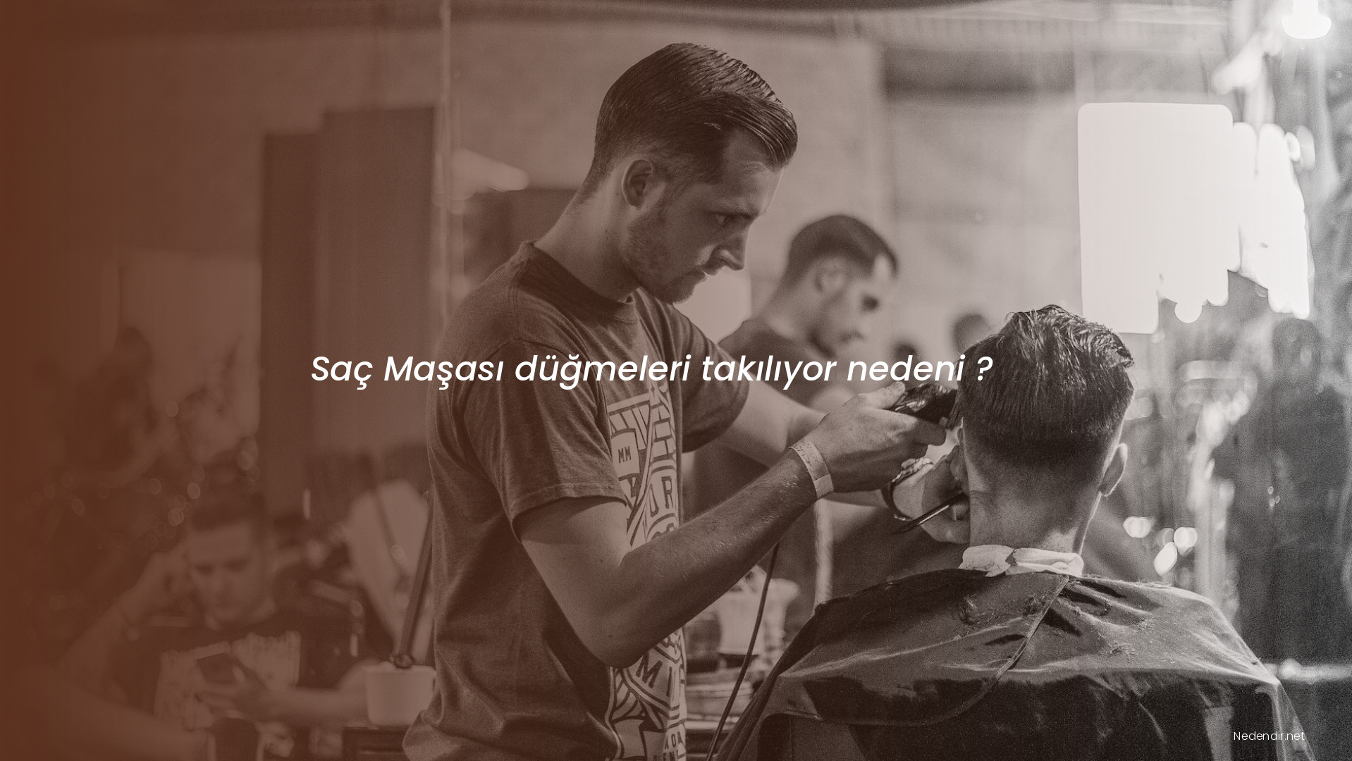 Saç Maşası düğmeleri takılıyor nedeni ?