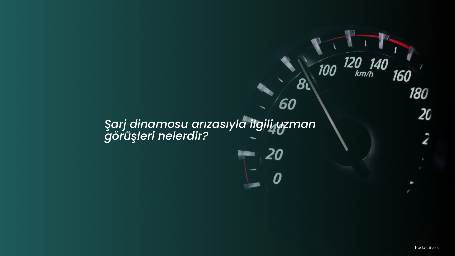 Şarj dinamosu arızasıyla ilgili uzman görüşleri nelerdir?