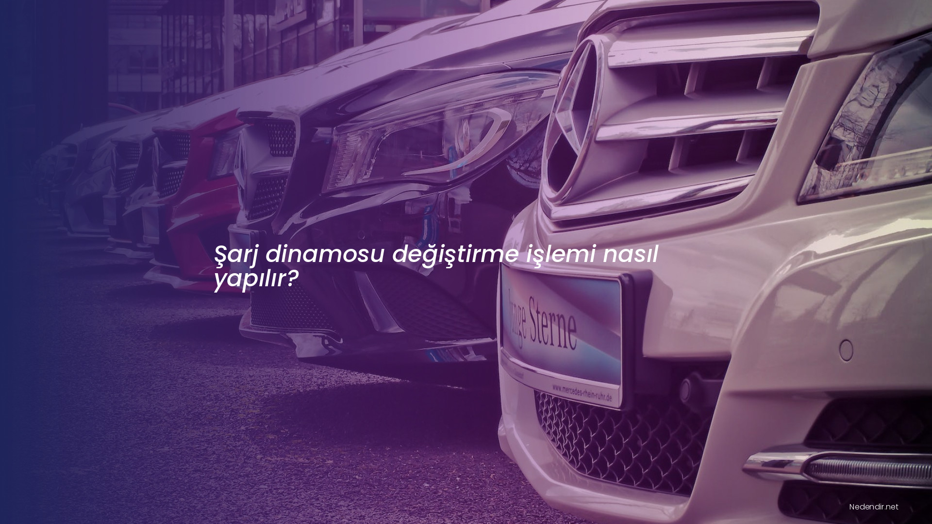 Şarj dinamosu değiştirme işlemi nasıl yapılır? Şarj dinamosu değiştirme işlemi nasıl yapılır?