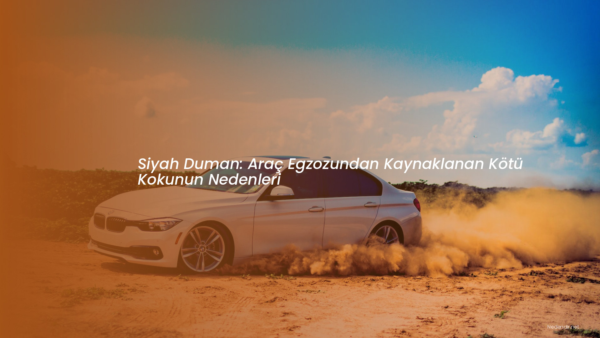 Siyah Duman: Araç Egzozundan Kaynaklanan Kötü Kokunun Nedenleri