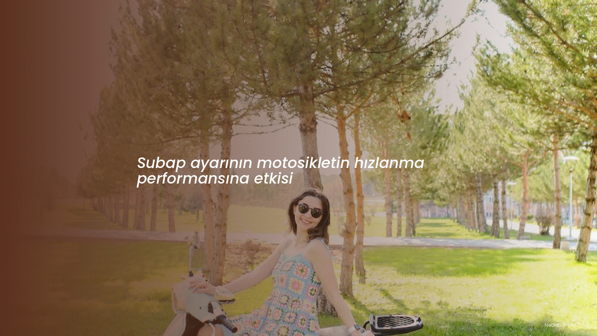 Subap ayarının motosikletin hızlanma performansına etkisi