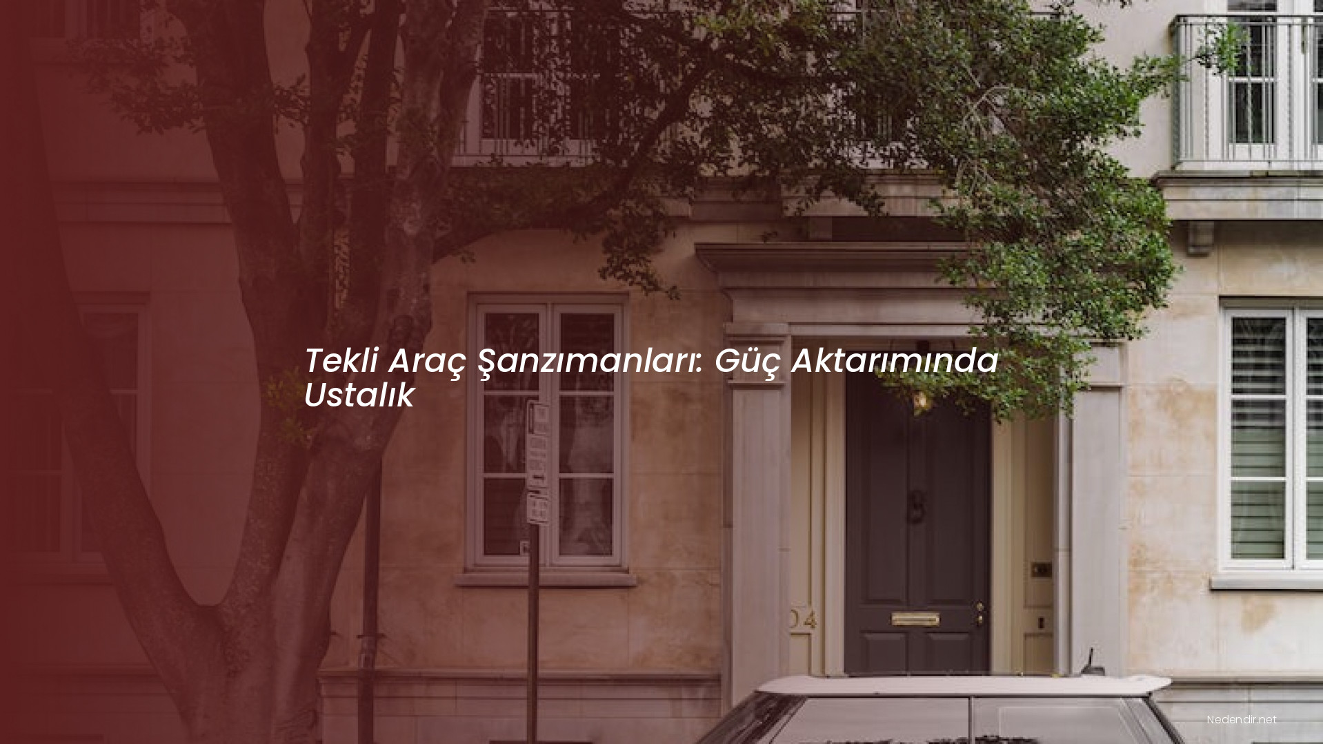 Tekli Araç Şanzımanları: Güç Aktarımında Ustalık