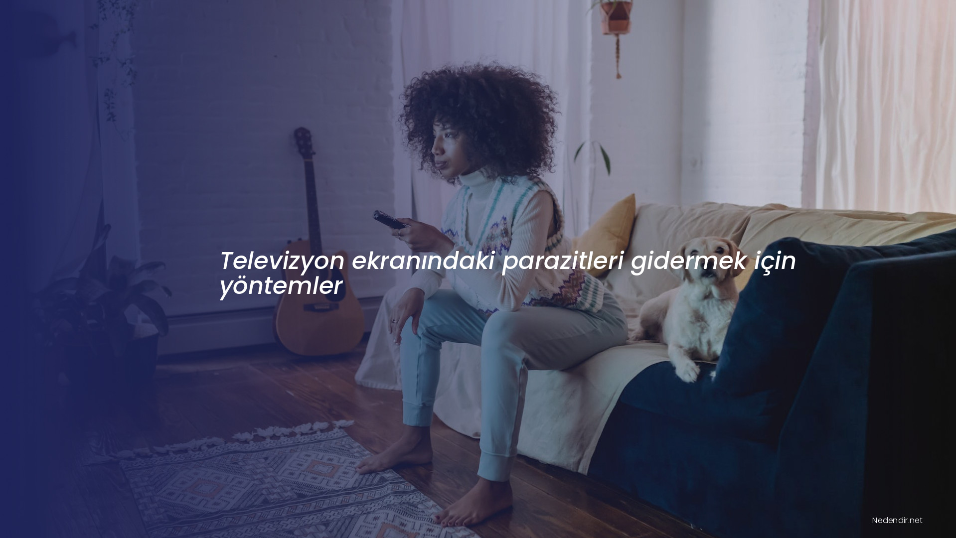 Televizyon ekranındaki parazitleri gidermek için yöntemler
