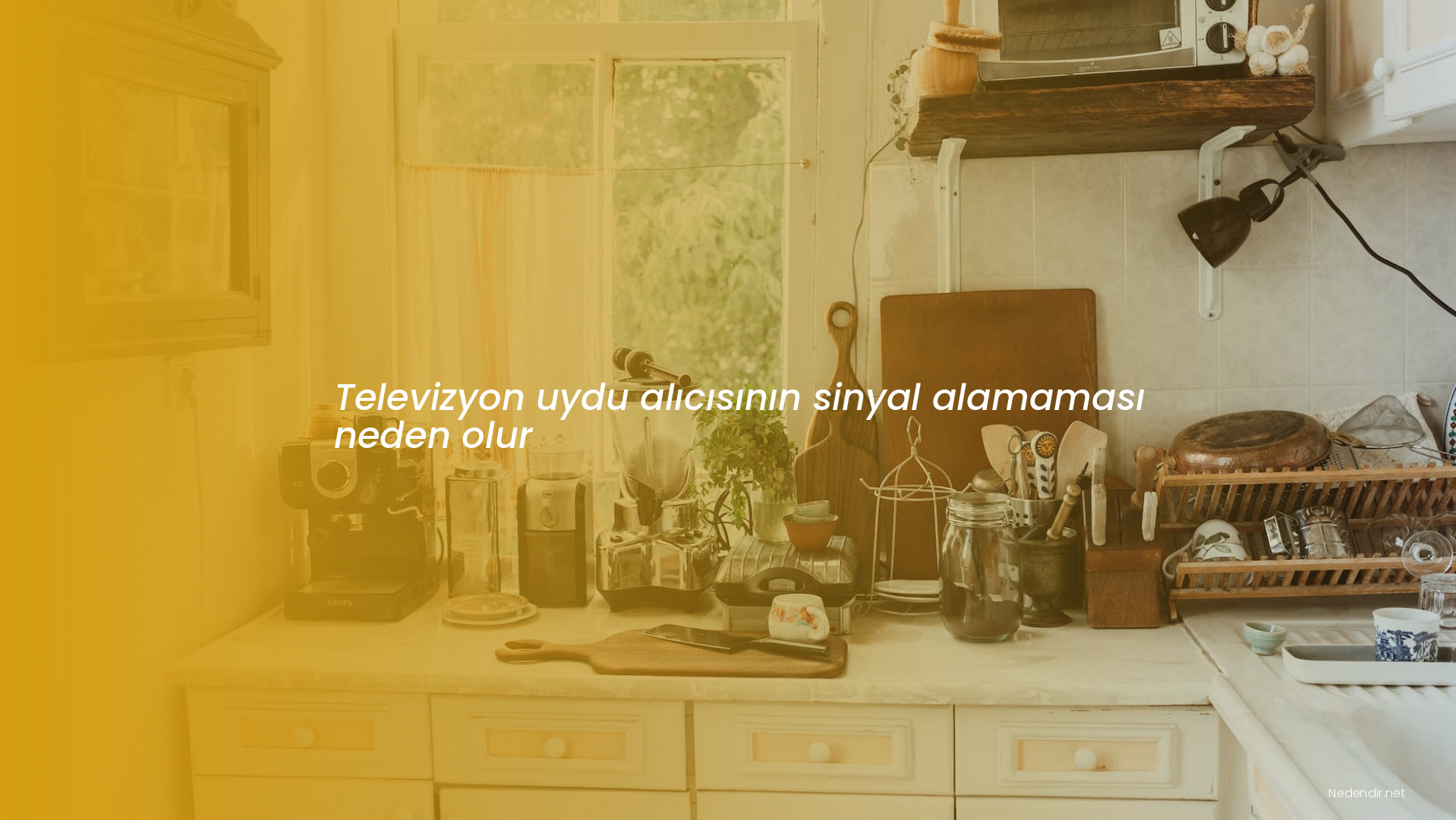 Televizyon uydu alıcısının sinyal alamaması neden olur