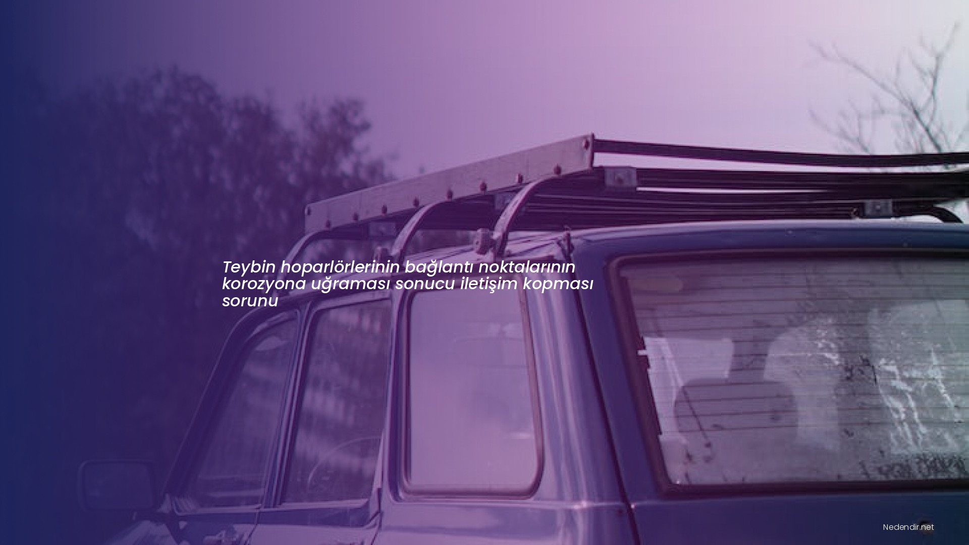 Teybin hoparlörlerinin bağlantı noktalarının korozyona uğraması sonucu iletişim kopması sorunu