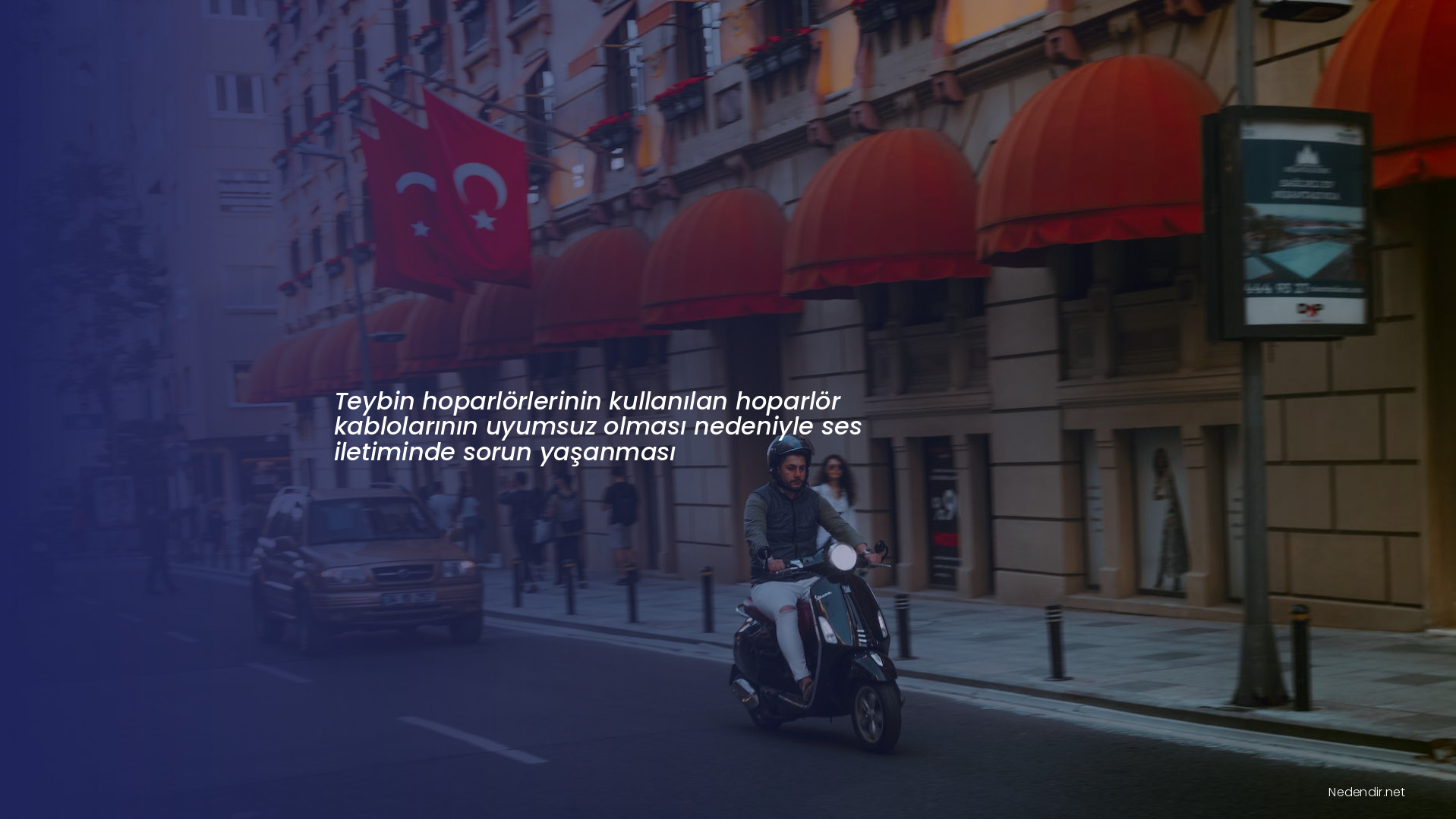 Teybin hoparlörlerinin kullanılan hoparlör kablolarının uyumsuz olması nedeniyle ses iletiminde sorun yaşanması