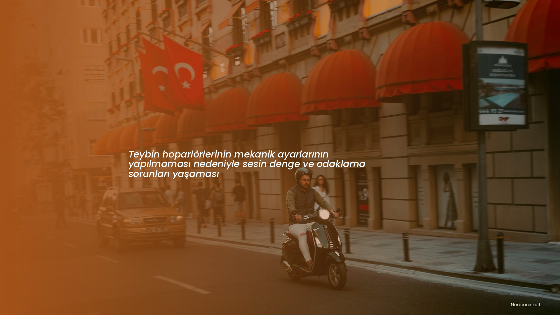 Teybin hoparlörlerinin mekanik ayarlarının yapılmaması nedeniyle sesin denge ve odaklama sorunları yaşaması