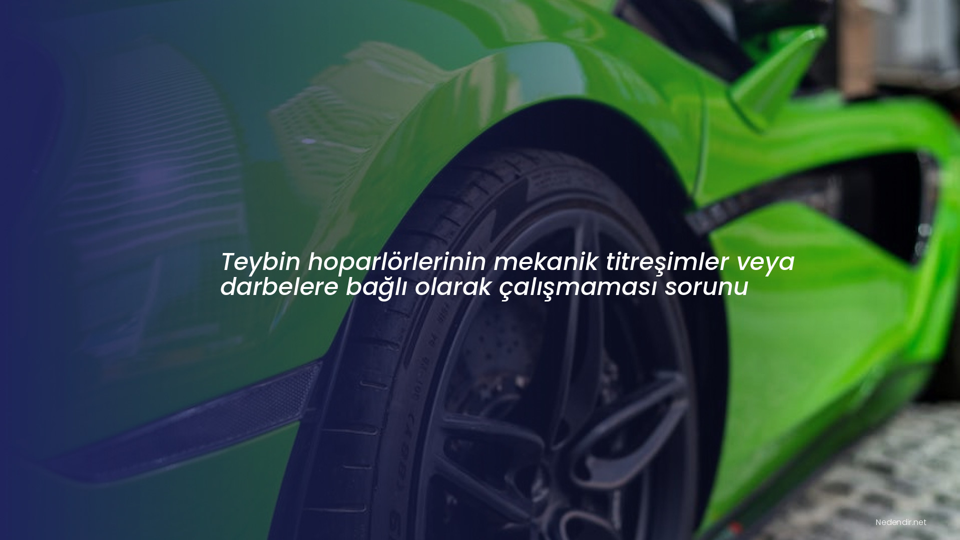 Teybin hoparlörlerinin mekanik titreşimler veya darbelere bağlı olarak çalışmaması sorunu