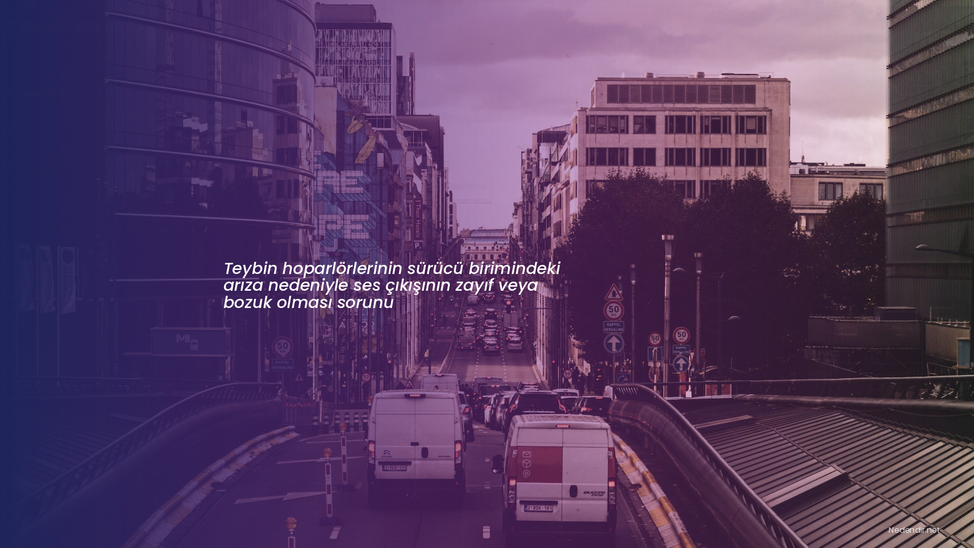 Teybin hoparlörlerinin sürücü birimindeki arıza nedeniyle ses çıkışının zayıf veya bozuk olması sorunu