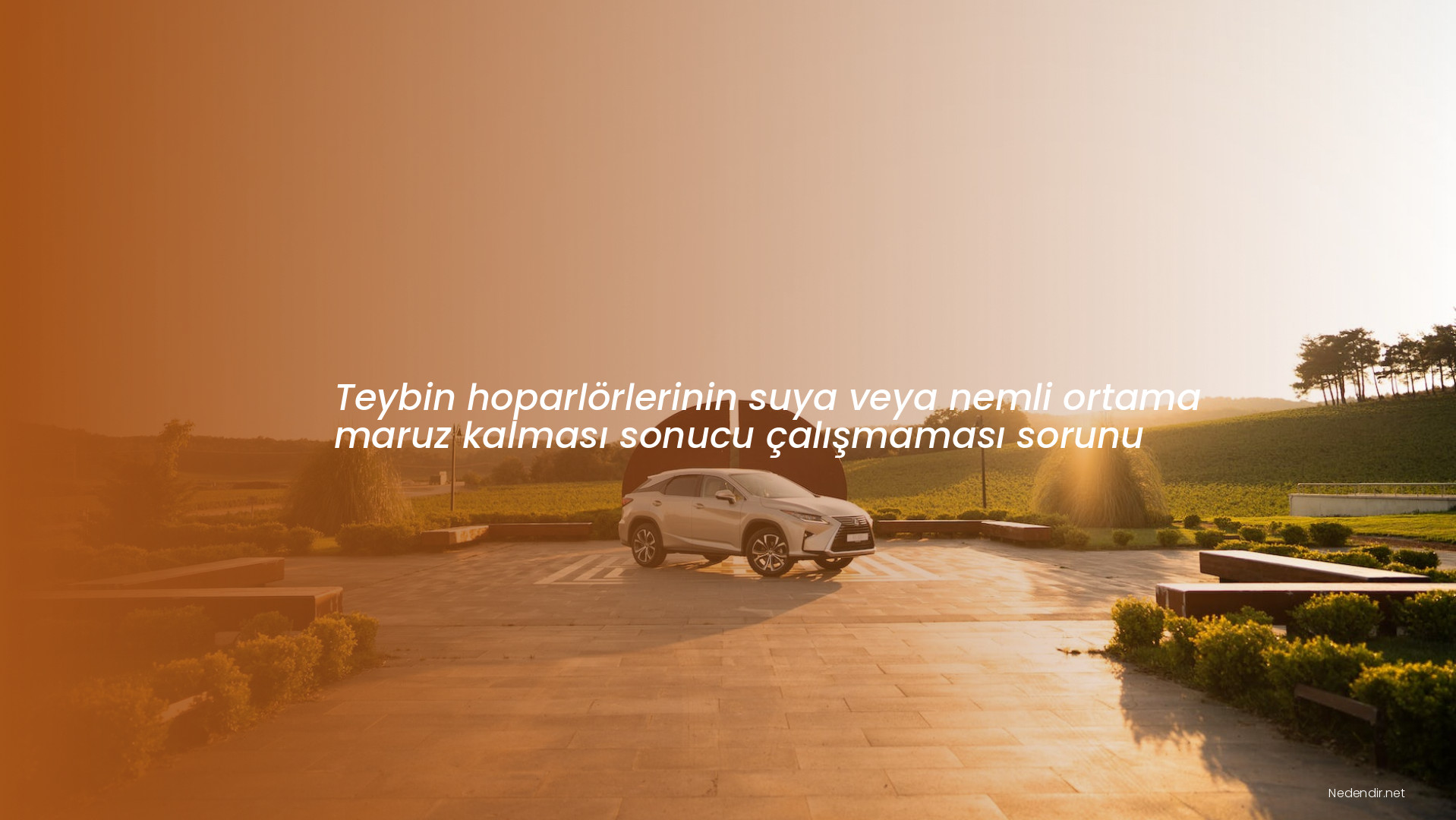 Teybin hoparlörlerinin suya veya nemli ortama maruz kalması sonucu çalışmaması sorunu