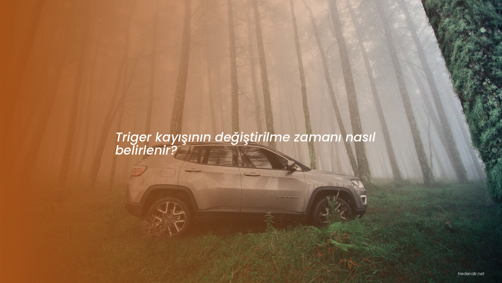 Triger kayışının değiştirilme zamanı nasıl belirlenir?