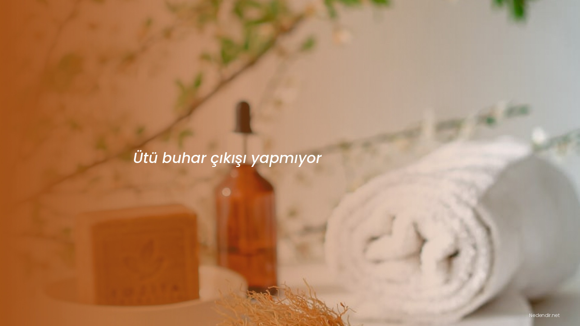 Ütü buhar çıkışı yapmıyor