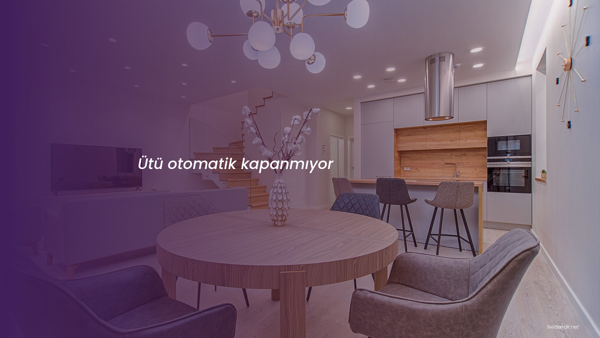 Ütü otomatik kapanmıyor