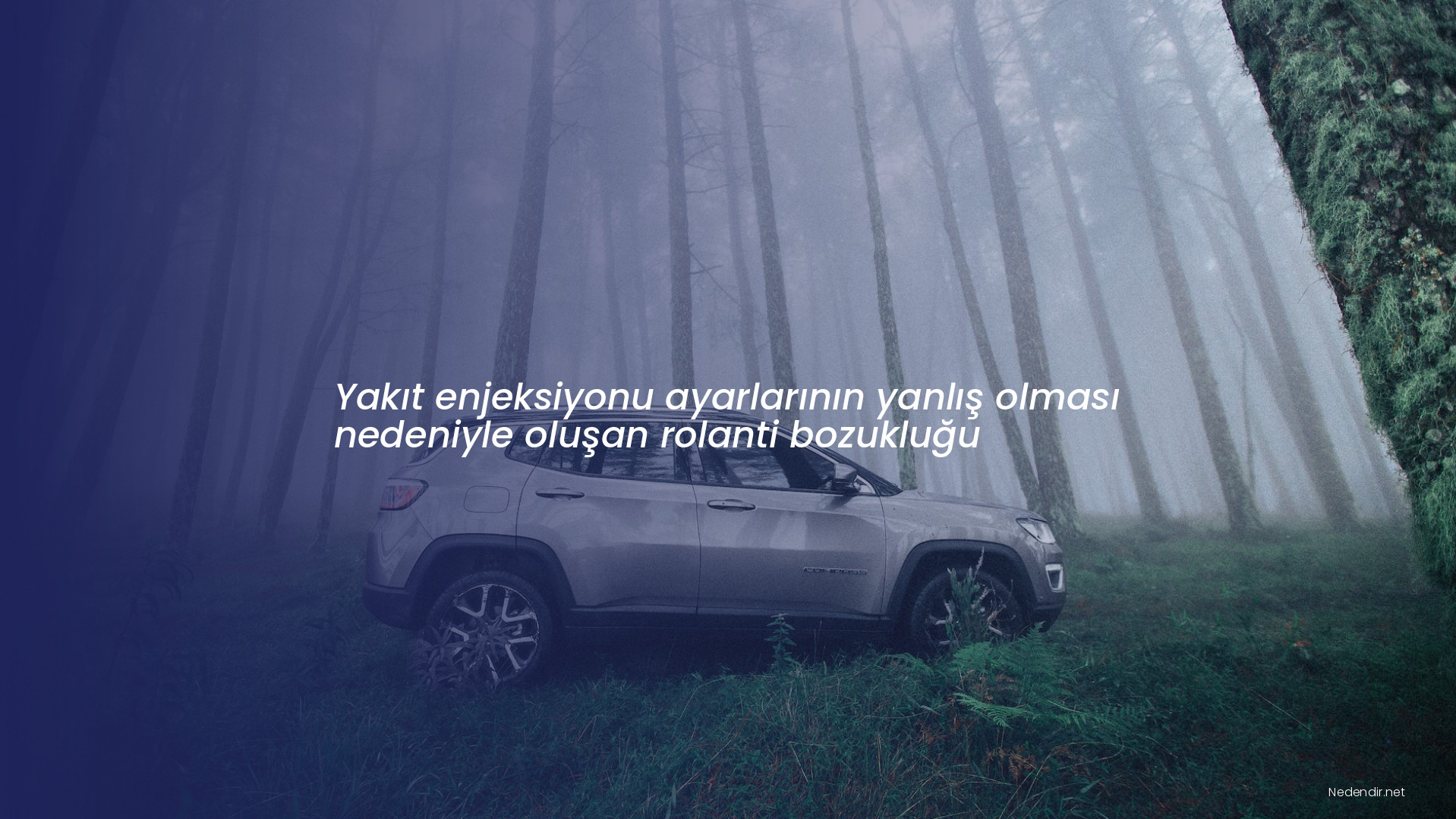 Yakıt enjeksiyonu ayarlarının yanlış olması nedeniyle oluşan rolanti bozukluğu