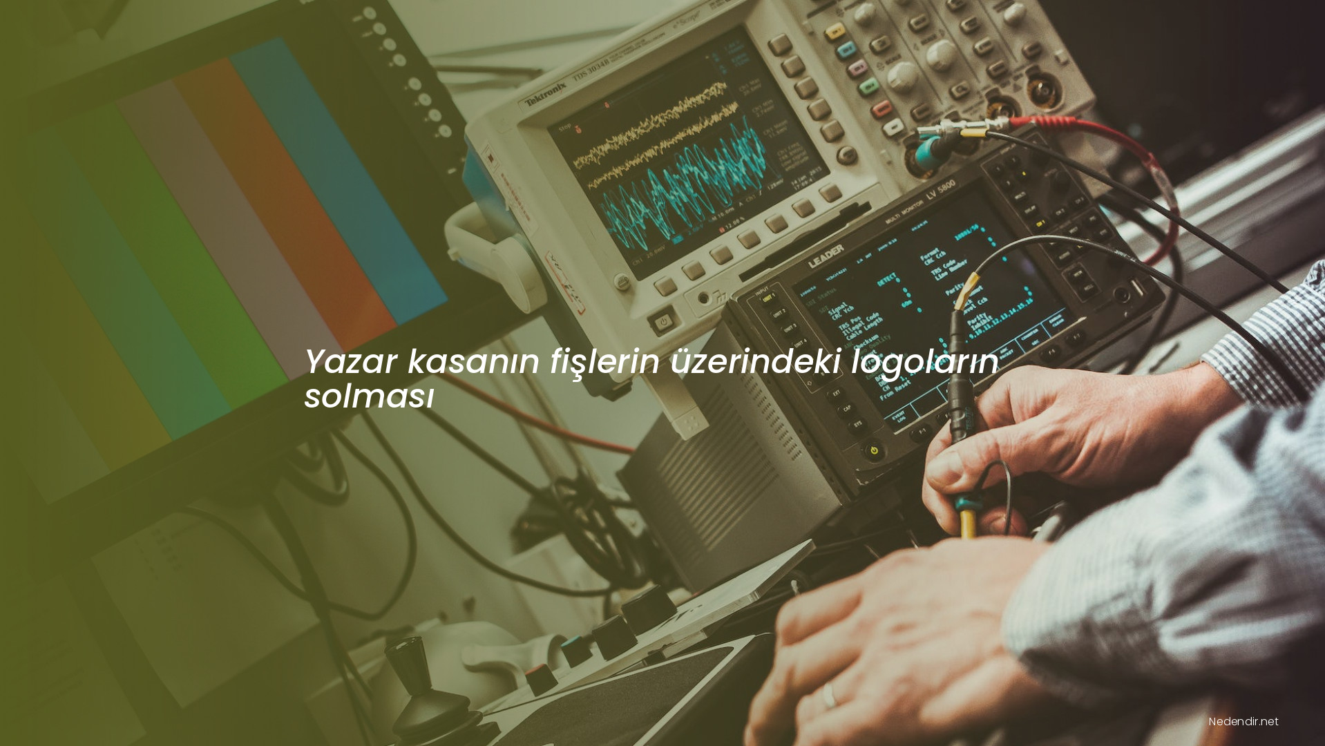 Yazar kasanın fişlerin üzerindeki logoların solması