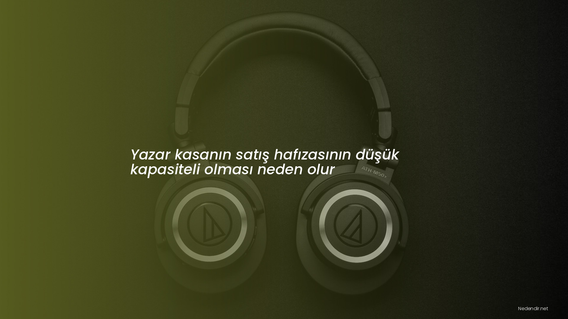 Yazar kasanın satış hafızasının düşük kapasiteli olması neden olur