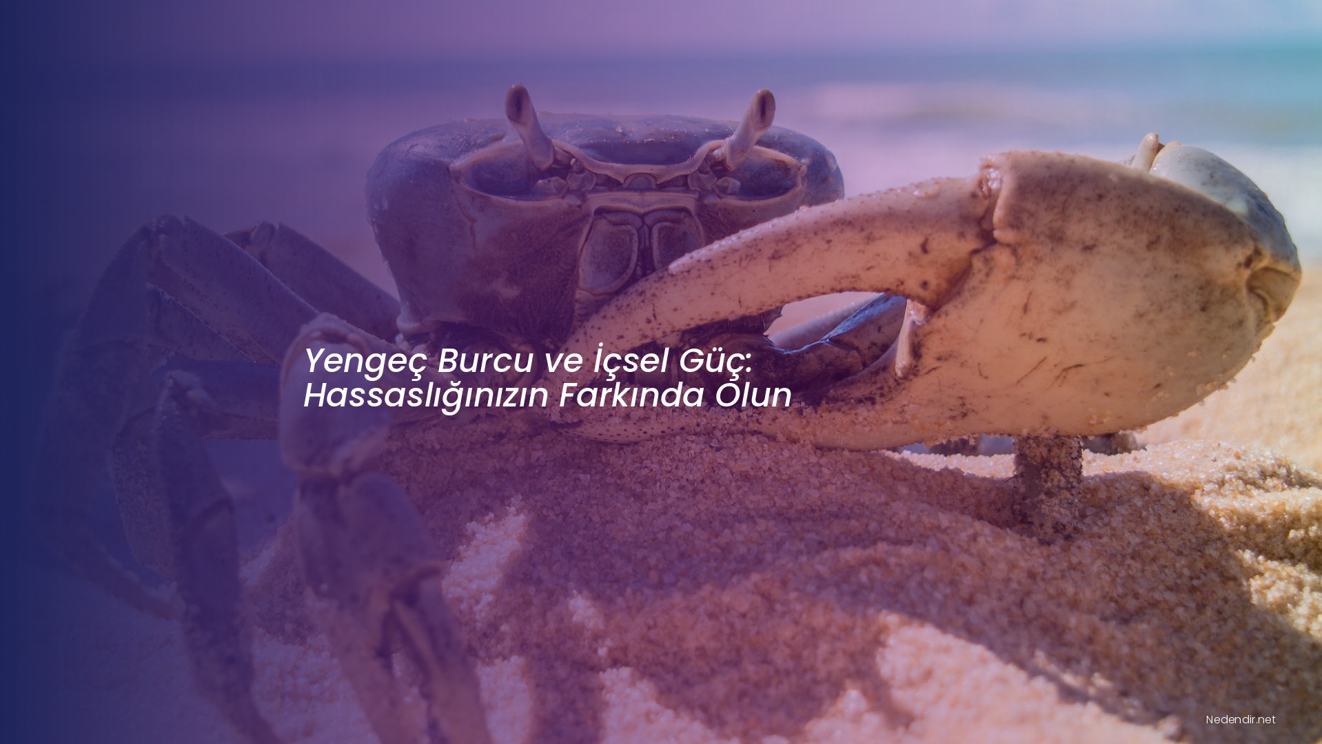 Yengeç Burcu ve İçsel Güç: Hassaslığınızın Farkında Olun